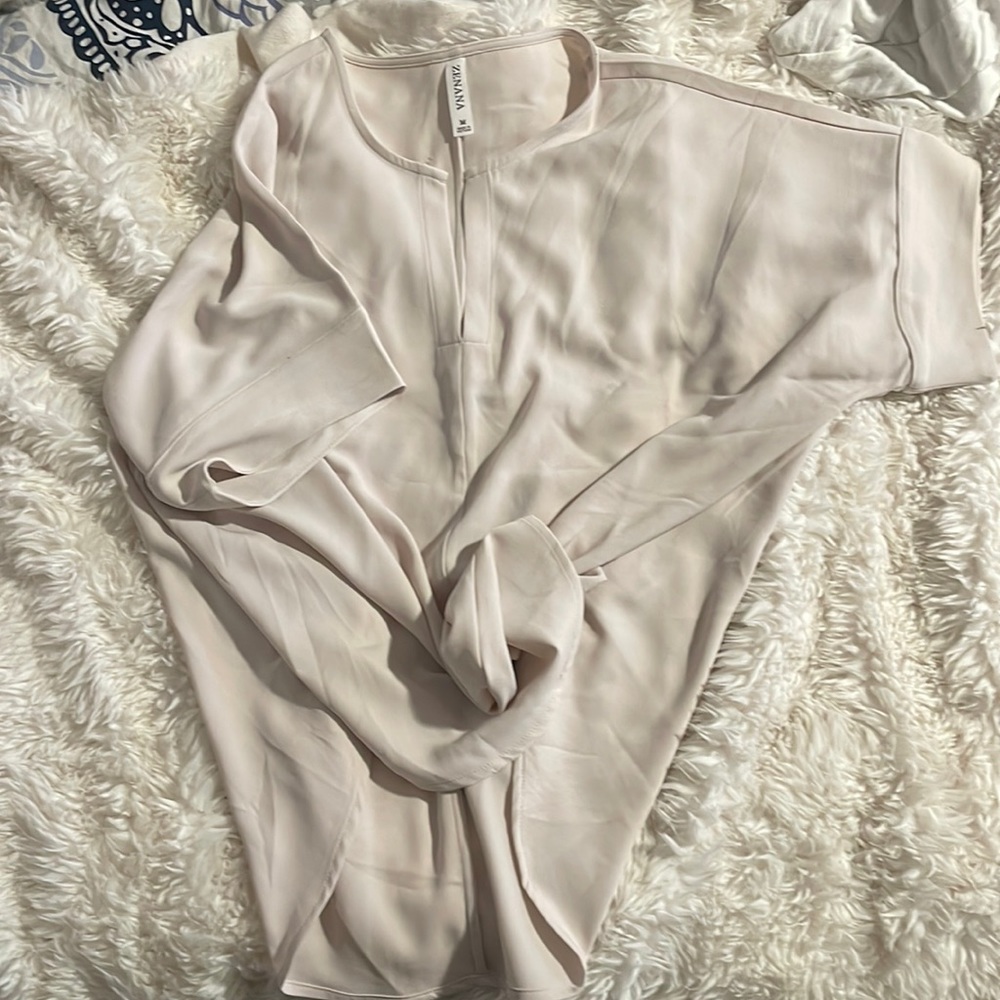 Cream v neck
